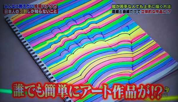 誰でも簡単 立体的に見える絵の描き方 立体ｱｰﾄ描く方法 ﾊﾅﾀｶ Aznews アズニュース